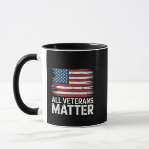Mug Tous les vétérans matière 4 juillet américain patr