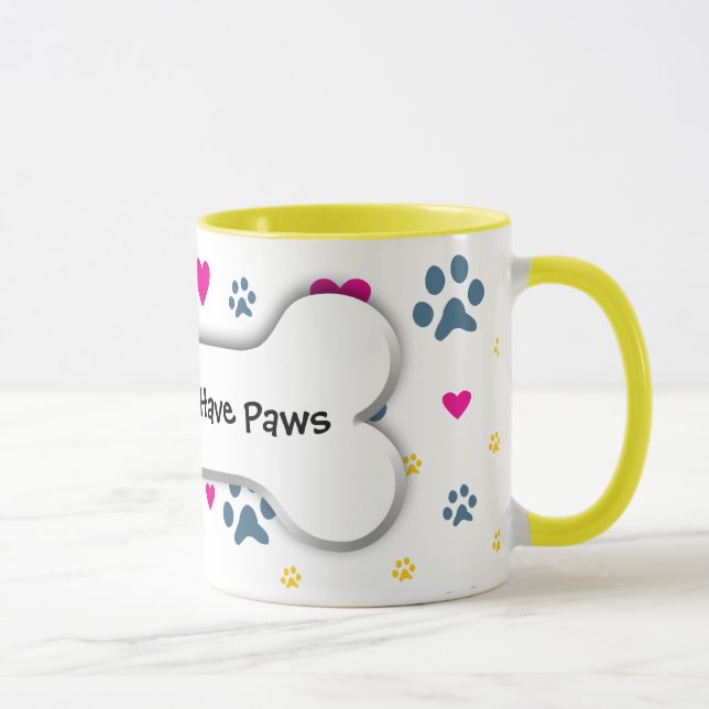 Mug Tous mes Enfant-Enfants ont des pattes (Droite)