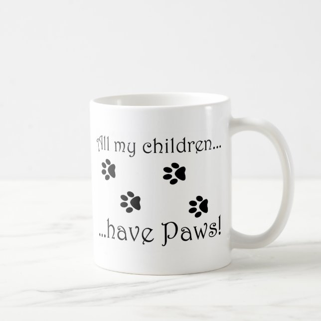 Mug Tous mes enfants… (Droite)