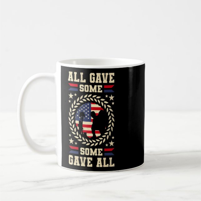 Mug Tous ont donné certains ont donné toute la journée (Gauche)