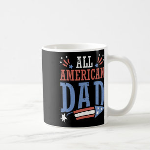 Mug Tout American Papa 4 juillet Firecracker Indépenda
