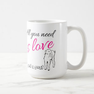 Mug Tout ce dont vous avez besoin, c'est de l'amour et