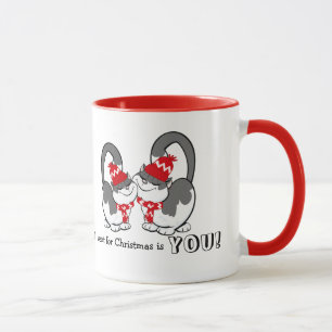 Mug Tout ce que je veux pour Noël, c'est Toi. Musique