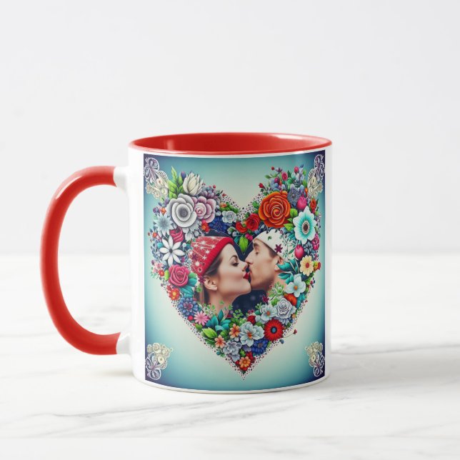 Mug Tout ce que je veux pour Noël est nous | Vacances  (Gauche)