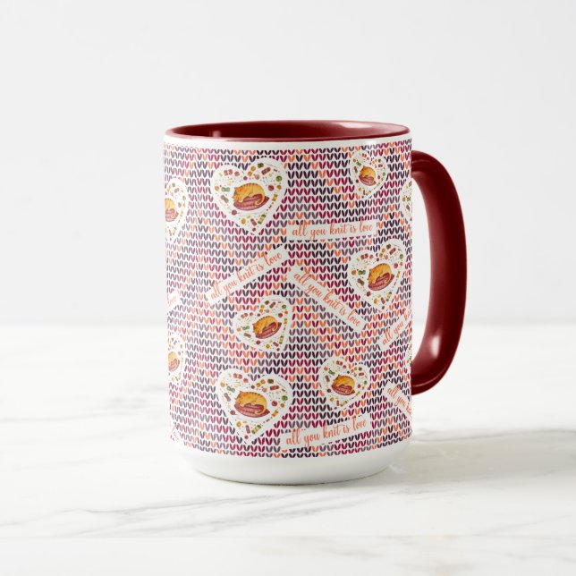 Mug Tout Ce Que Tu Veux, C'Est L'Amour  (Devant droit)