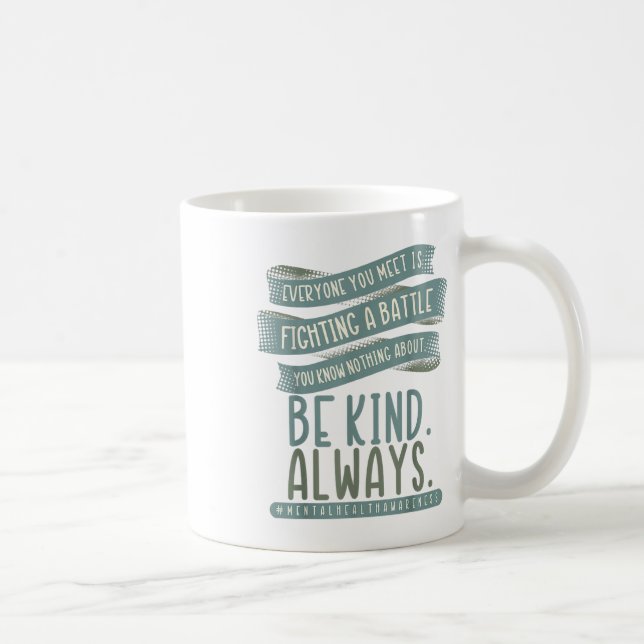 Mug Tout Ce Que Vous Rencontrez Combat Un Combat Menta (Droite)