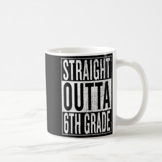 Mug Tout droit sorti de la 6e année cool junior high -
