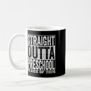Mug Tout droit sorti de la maternelle diplômé drôle Cl