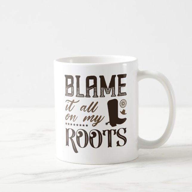 Mug Tout Est À Mes Racines (Droite)