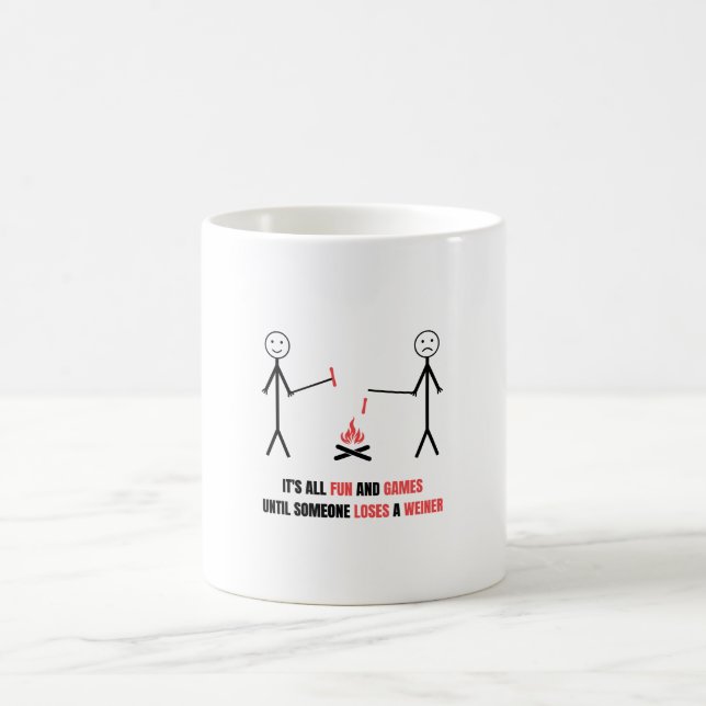 Mug Tout est amusant et jeux jusqu'à ce que quelqu'un  (Centre)