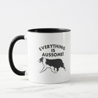 Mug Tout est Aussome ! Berger australien