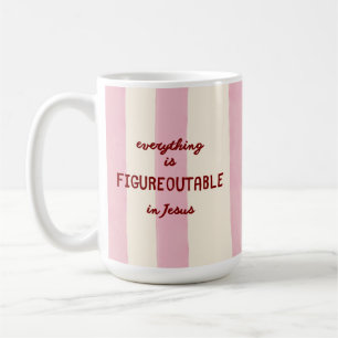 Mug Tout est réalisable en Jésus Christ Mignon et Enco