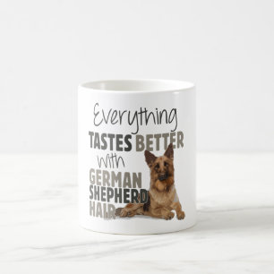 Mug Tout Goûte Mieux Avec Les Cheveux De Berger Allema