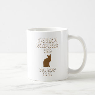 Mug Tout Goûte Mieux Avec Les Cheveux De Chat !
