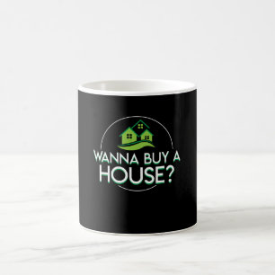Mug Tout je touche des tours à l'agent immobilier