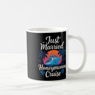 Mug Tout juste mariés 2025 Lune de miel Alliance Maria