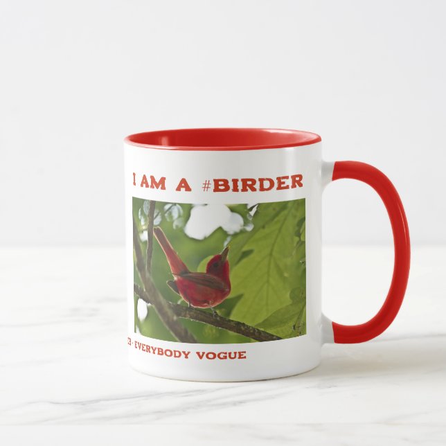 Mug Tout le monde Vogue Juvenile Summer Tanager Birage (Droite)