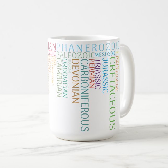 Mug Tout le temps dans le monde (Devant droit)