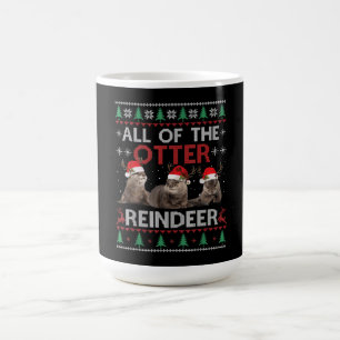 Mug Tout Otter Reindeer Noël Vilain Sweater