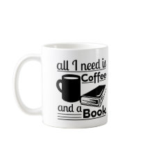 Tout que j'ai besoin est café et un livre