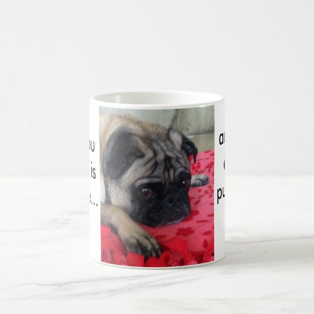 Mug Tout que vous avez besoin est café… et un carlin ! (Centre)