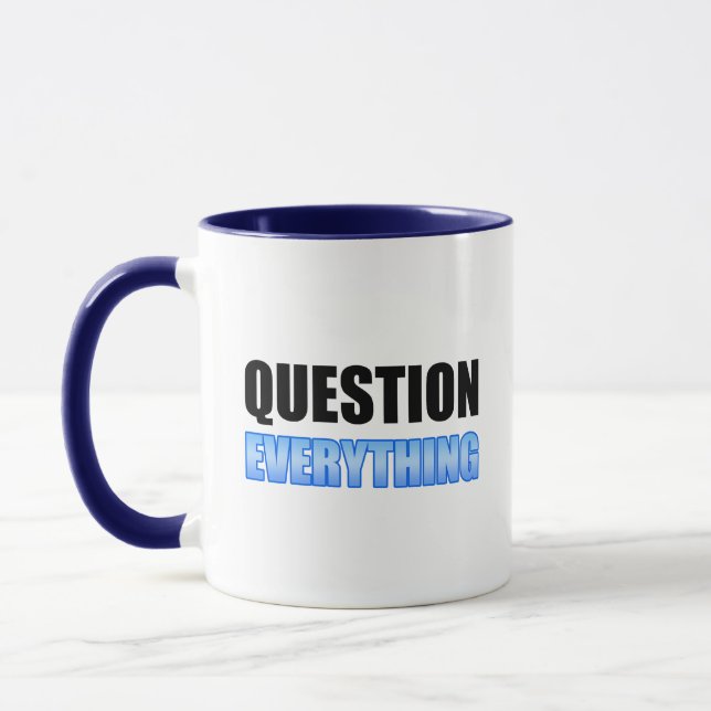 Mug Tout remettre en question (Gauche)