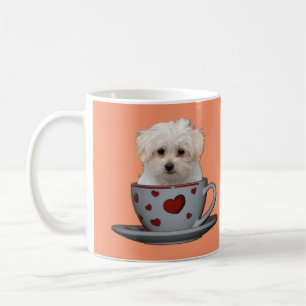 Mug Tout semble meilleur avec un chiot mignon de