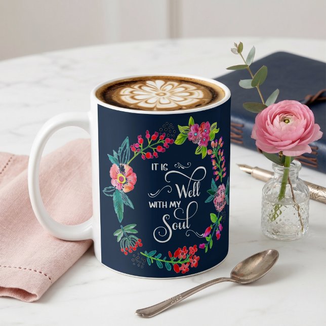 Mug Tout va bien dans mon âme  (Créateur téléchargé)