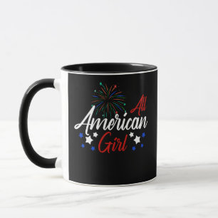 Mug Toute Américaine 4 juillet Famille Patriotique