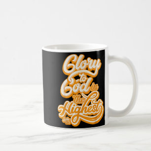 Mug Toute Gloire à Dieu Dans Le Plus Haut Luc 2_14 Lou