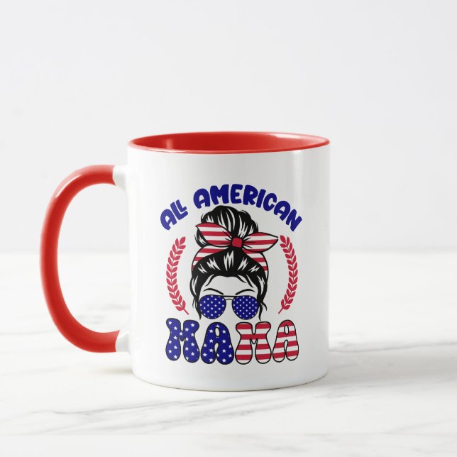 Mug Toute la maman américaine (Gauche)