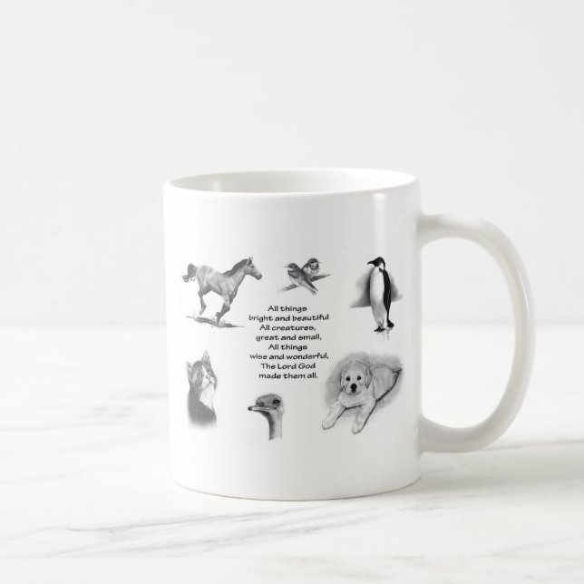 Mug Toutes les créatures grandes et petites : Animaux (Droite)