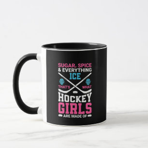 Mug Toutes les filles de hockey sur glace