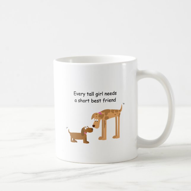 Mug Toutes Les Grandes Filles Ont Besoin D'Un Petit Am (Droite)