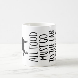 MUG TOUTES LES NOURRITURE DOIVENT ALLER AU LABORATOIRE