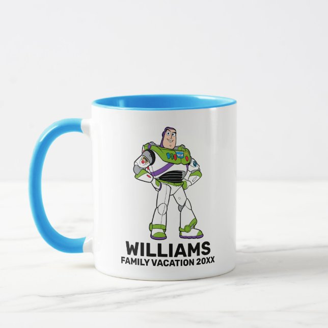 Mug Toy Story Buzz Lightyear | Vacances en famille (Gauche)