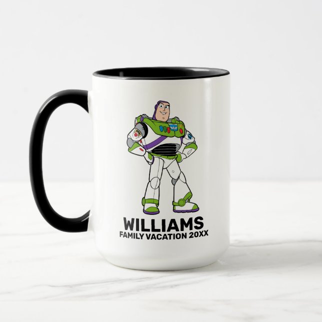 Mug Toy Story Buzz Lightyear | Vacances en famille (Gauche)