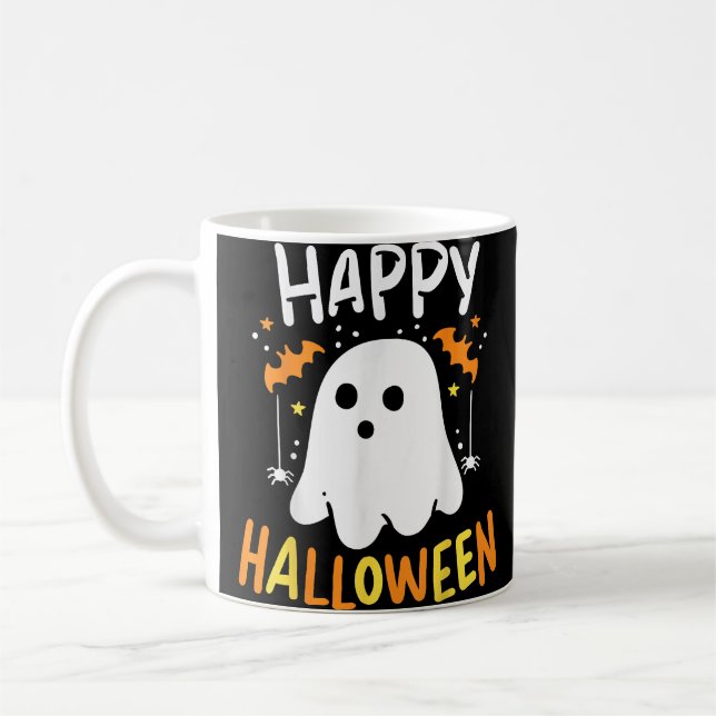 Mug Tracer Ou Traiter Le Fantôme D'Halloween (Gauche)