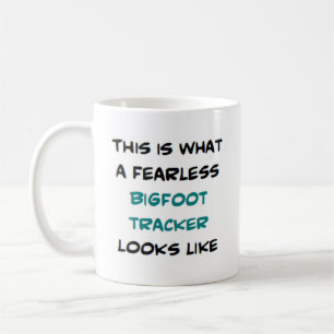Mug traceur de gros pieds, sans peur