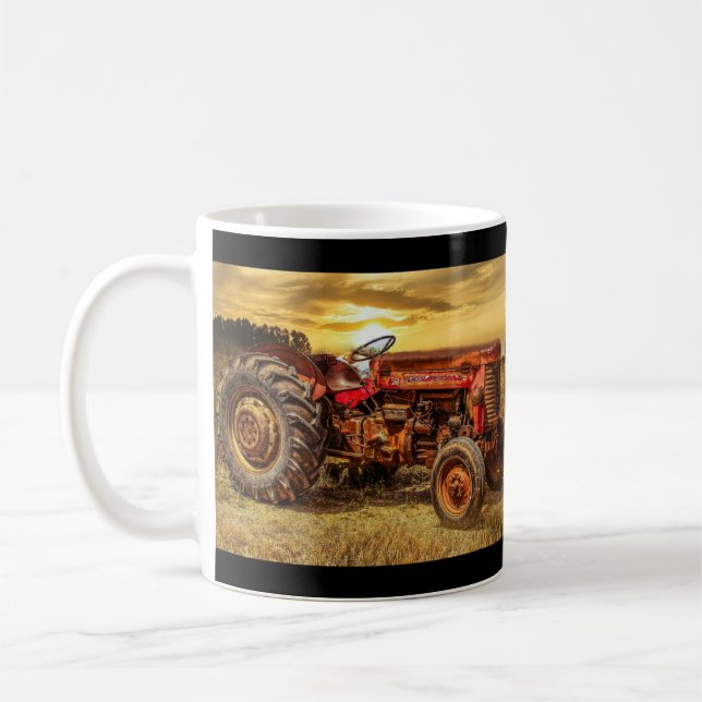 Mug Traceur de la ferme rouge (Gauche)