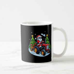 Mug Tracteur de Noël Père Noël Xmas Tracteur de Ferme 