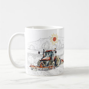Mug Tracteur vintage
