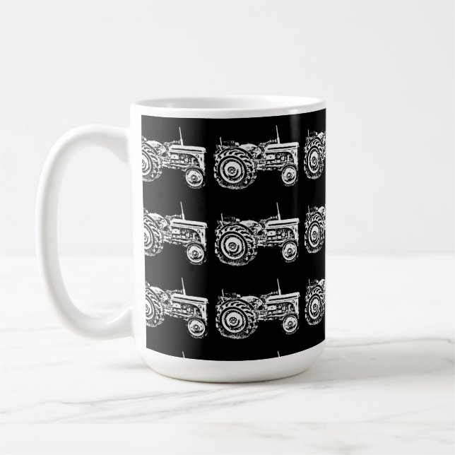 Mug tracteur vintage Gray massey fergison (Gauche)