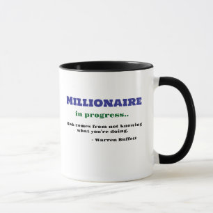 Mug Trader Mug, Warren Buffett Citation - Tea Coffee C