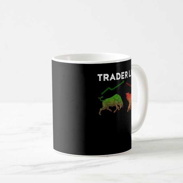 Mug Trader Stock Cadeaux Jour Trading Gift Market Fore (Devant droit)