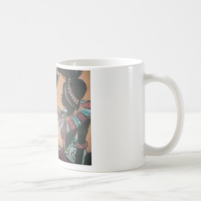 Mug Tradition et culture Masaï Design Motif d'art (Droite)