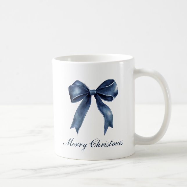Mug Traditional Blue Knot Christmas  (Droite)