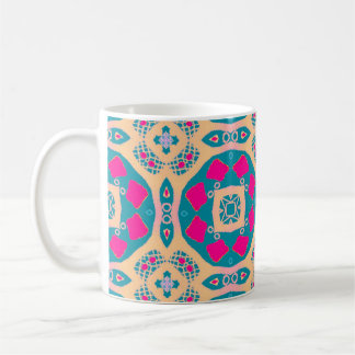 Mug Traditionnel, patchwork péruvien, motif de tuiles