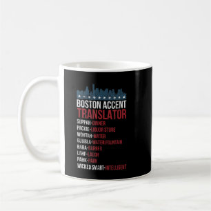 Mug Traducteur D'Accent Boston Pour Wicked Smaht Bosto