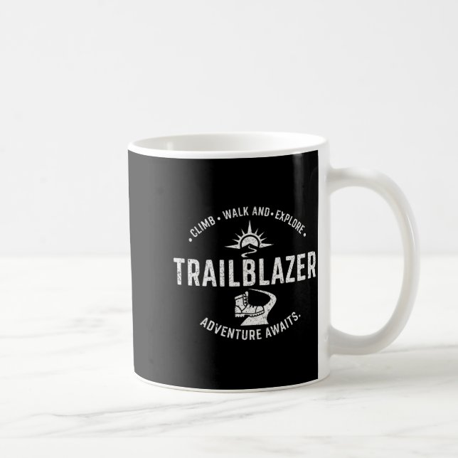Mug Trailblazer Adventure Awaits Hiking Climb Explore  (Droite)